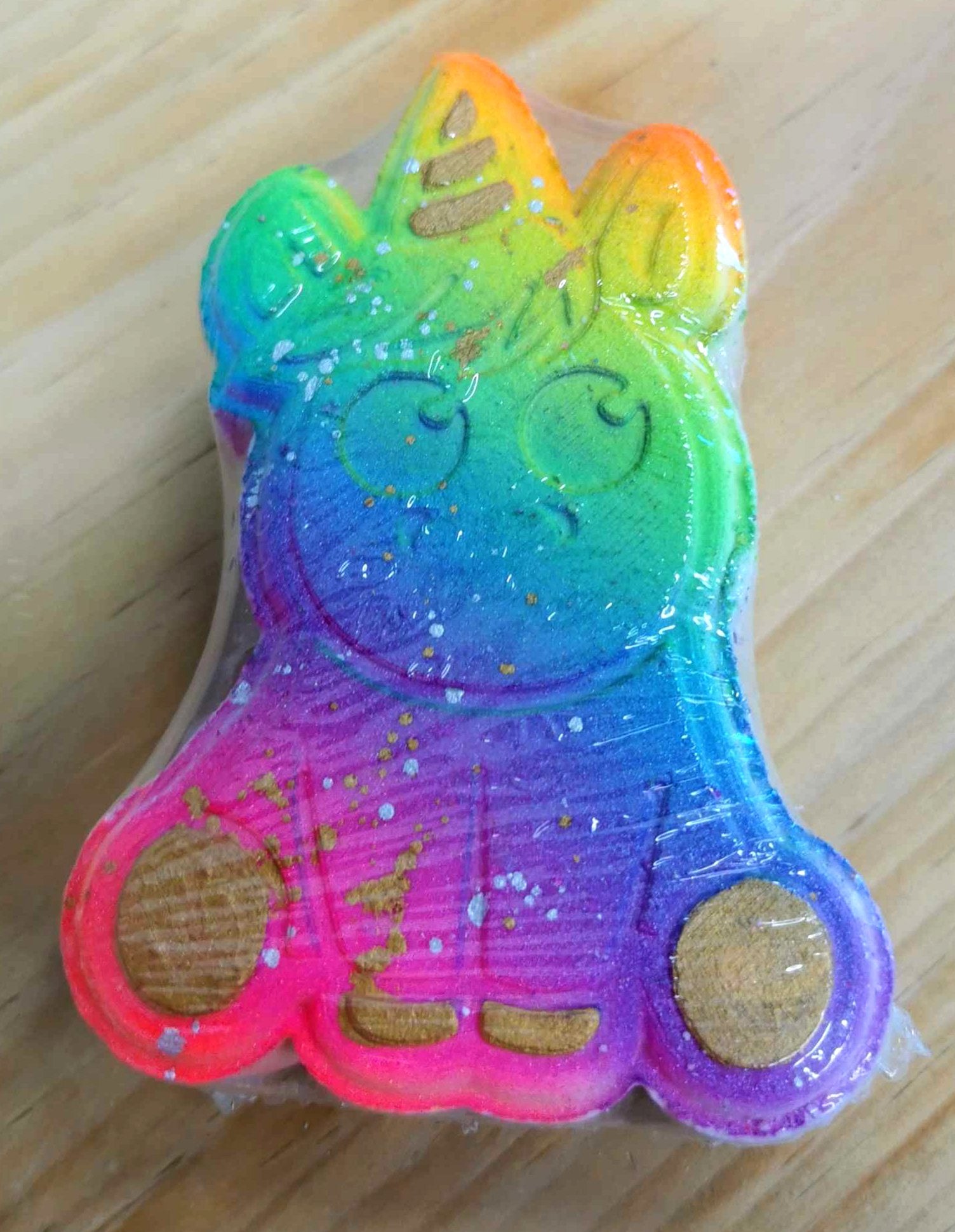 Bombe de bain effervescente - Licorne - Fruits des Caraïbes